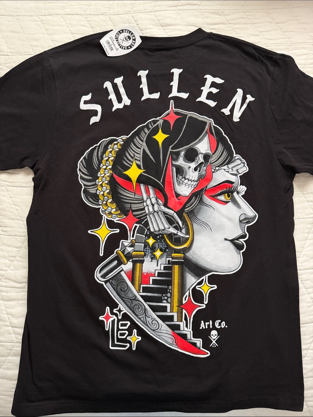 Sullen Black Short-Sleeve Graphic Tee